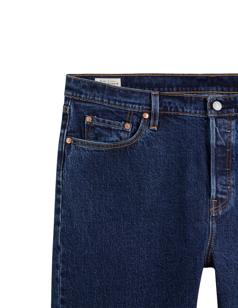 rinascente Levi's Plus 501 cropped jeans - blue