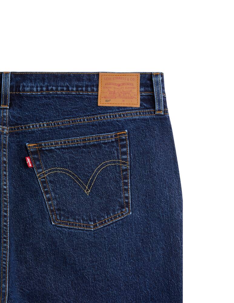 rinascente Levi's Plus 501 cropped jeans - blue