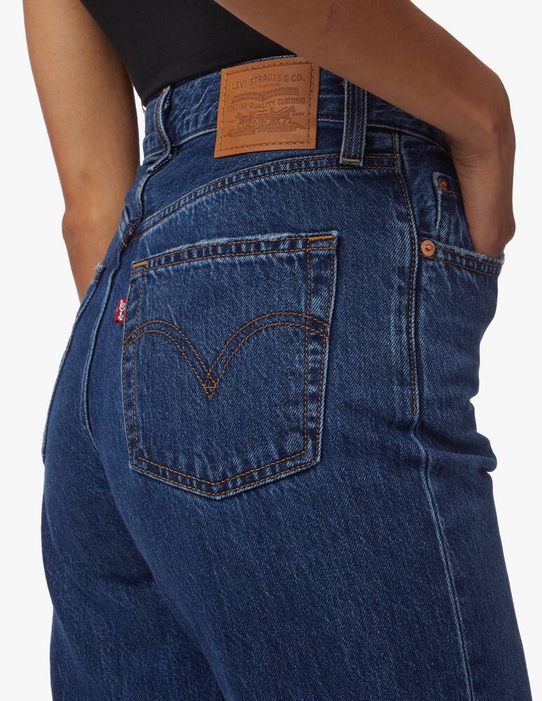 Levi's High rise Ribcage jeans - blue - picture 4 Levi's High rise Ribcage jeans - blue - picture 4