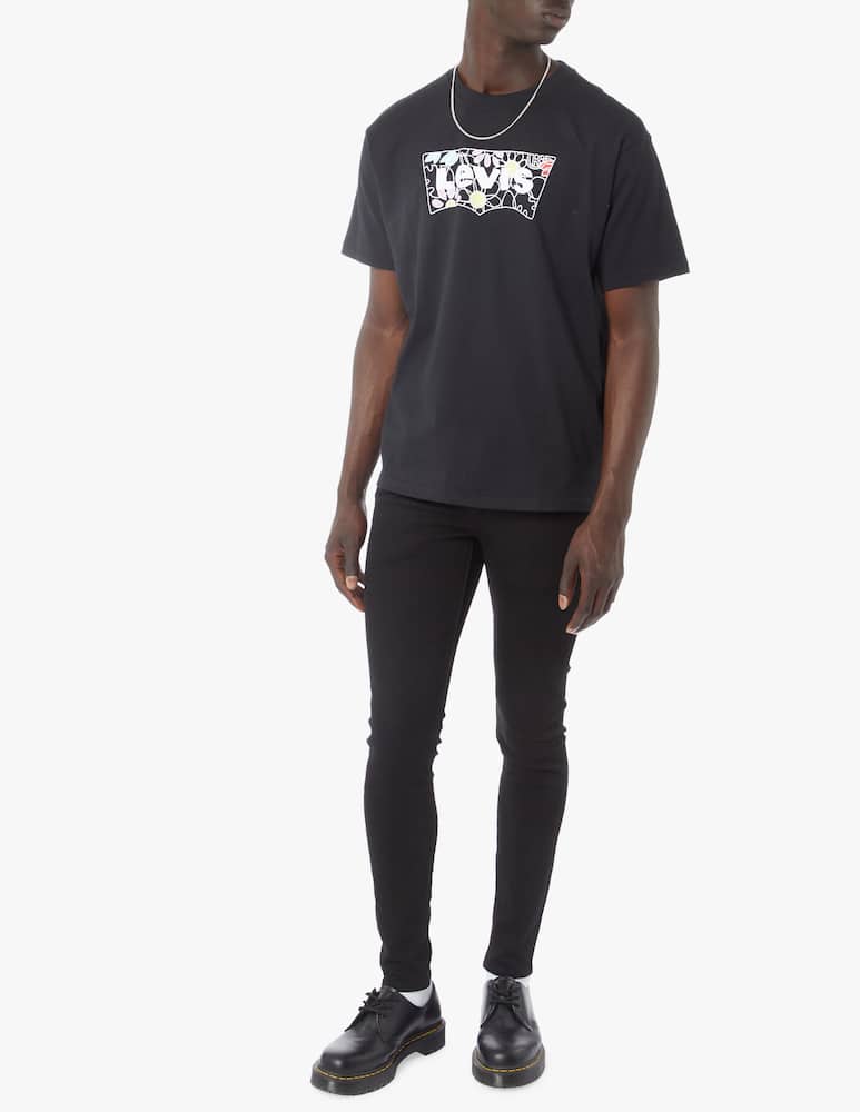 rinascente Levi's Logo flower t-shirt