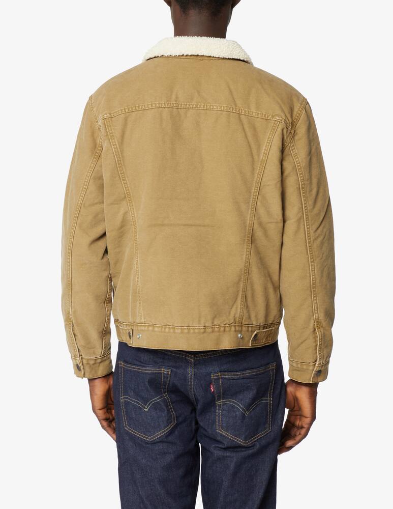rinascente Levi's Sherpa canvas jacket  - Beige