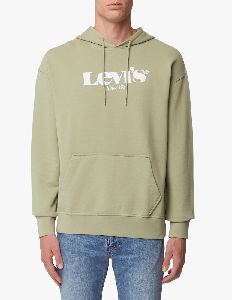 rinascente Levi's Felpa con capuccio new logo