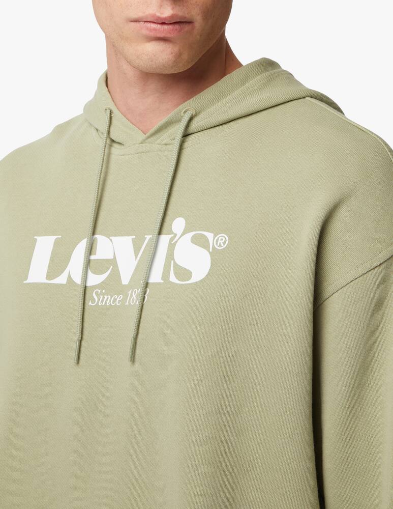 rinascente Levi's Felpa con capuccio new logo