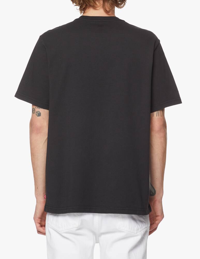 rinascente Levi's Maglietta relaxed fit poster logo - Nero