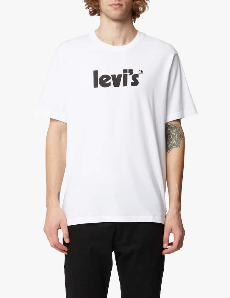 rinascente Levi's Poster logo relaxed fit t-shirt - white
