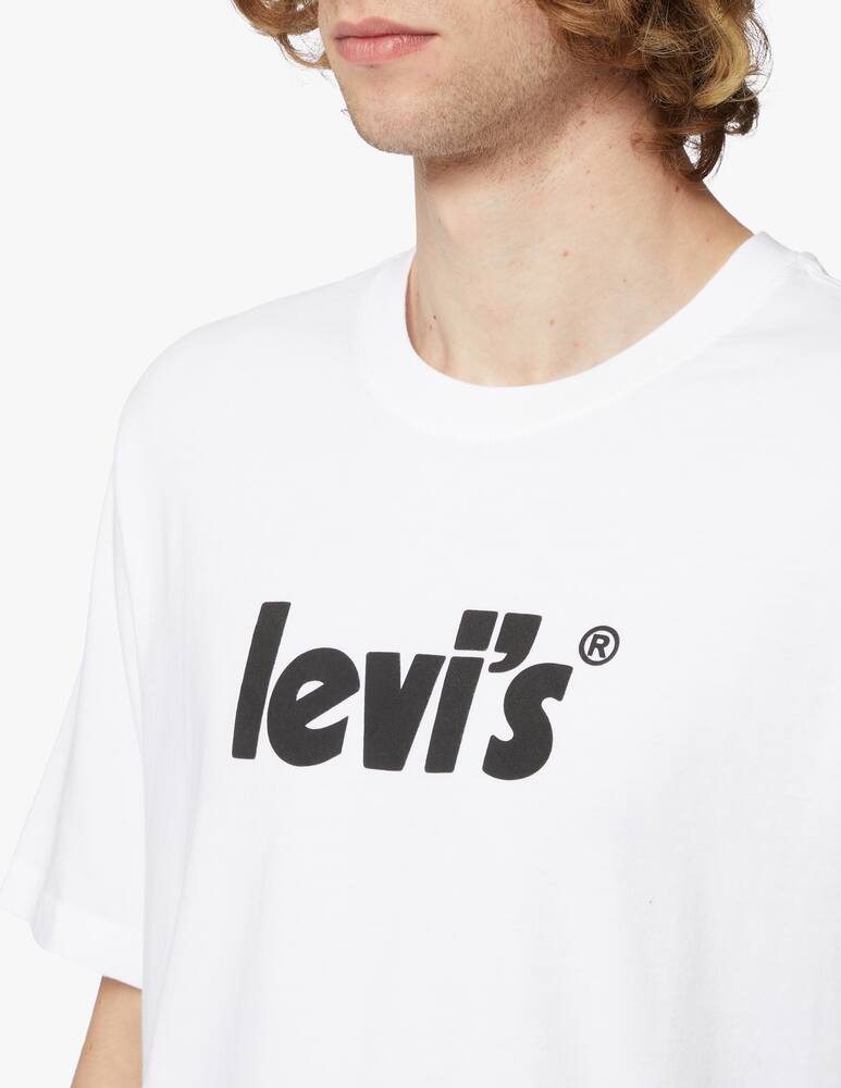 rinascente Levi's Poster logo relaxed fit t-shirt - white