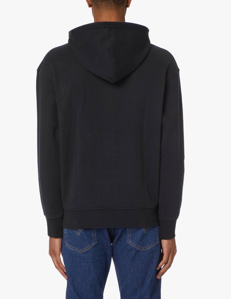 rinascente Levi's Felpa con cappuccio full zip miniposter logo - nero
