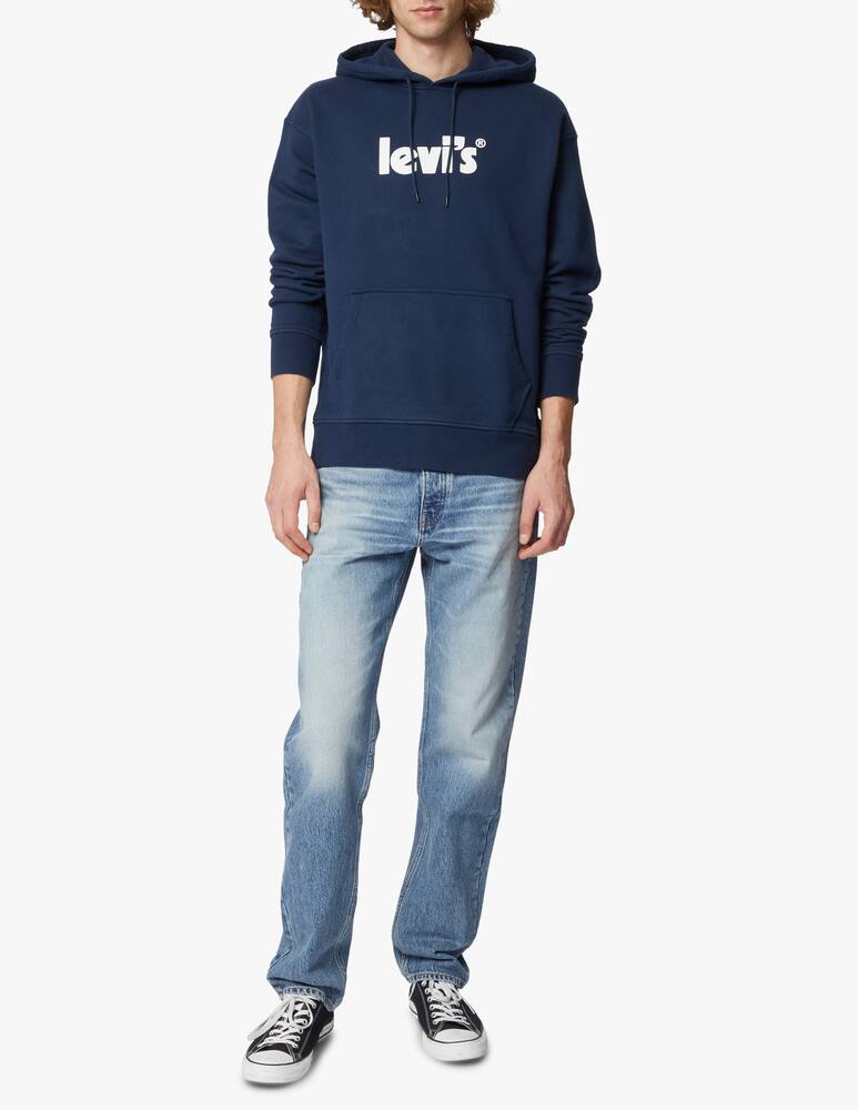 rinascente Levi's Poster logo hoodie - blue