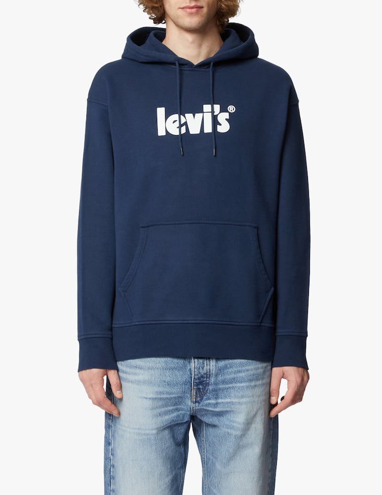 Levi's Poster logo hoodie - blue - picture 3 Levi's Poster logo hoodie - blue - picture 3