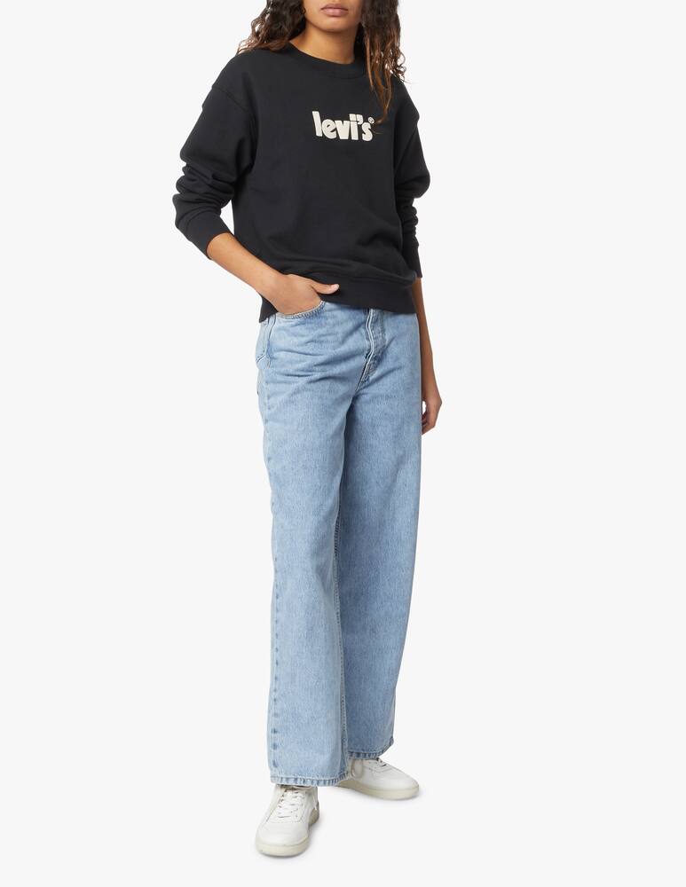 rinascente Levi's Sweatshirt with logo poster - black