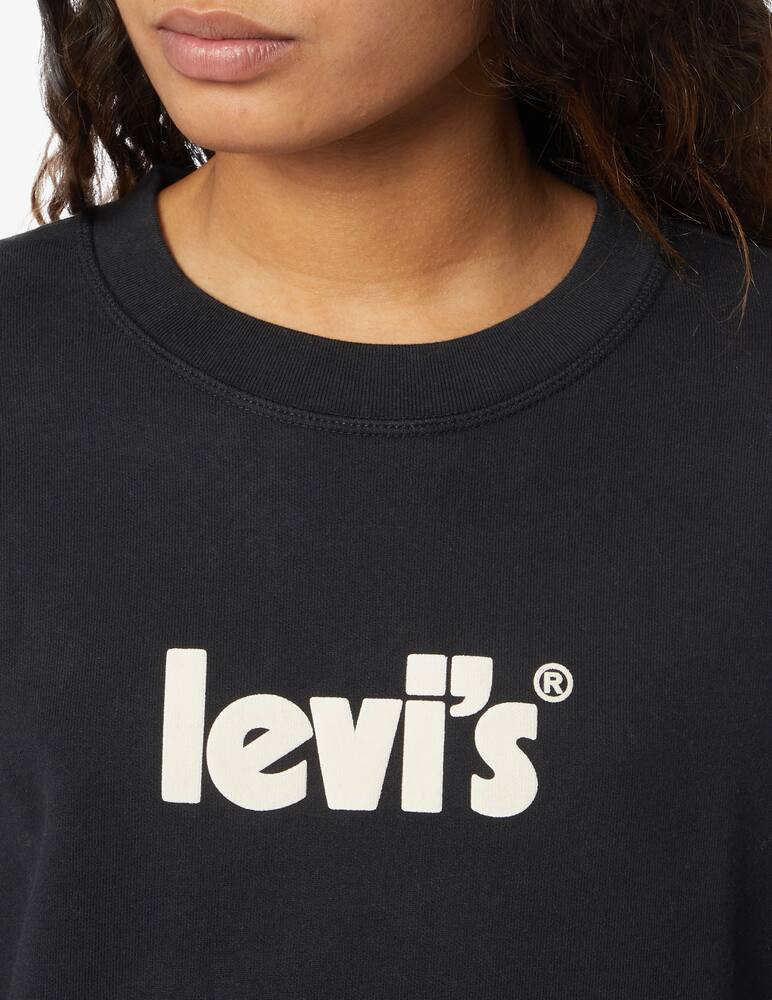 rinascente Levi's Sweatshirt with logo poster - black