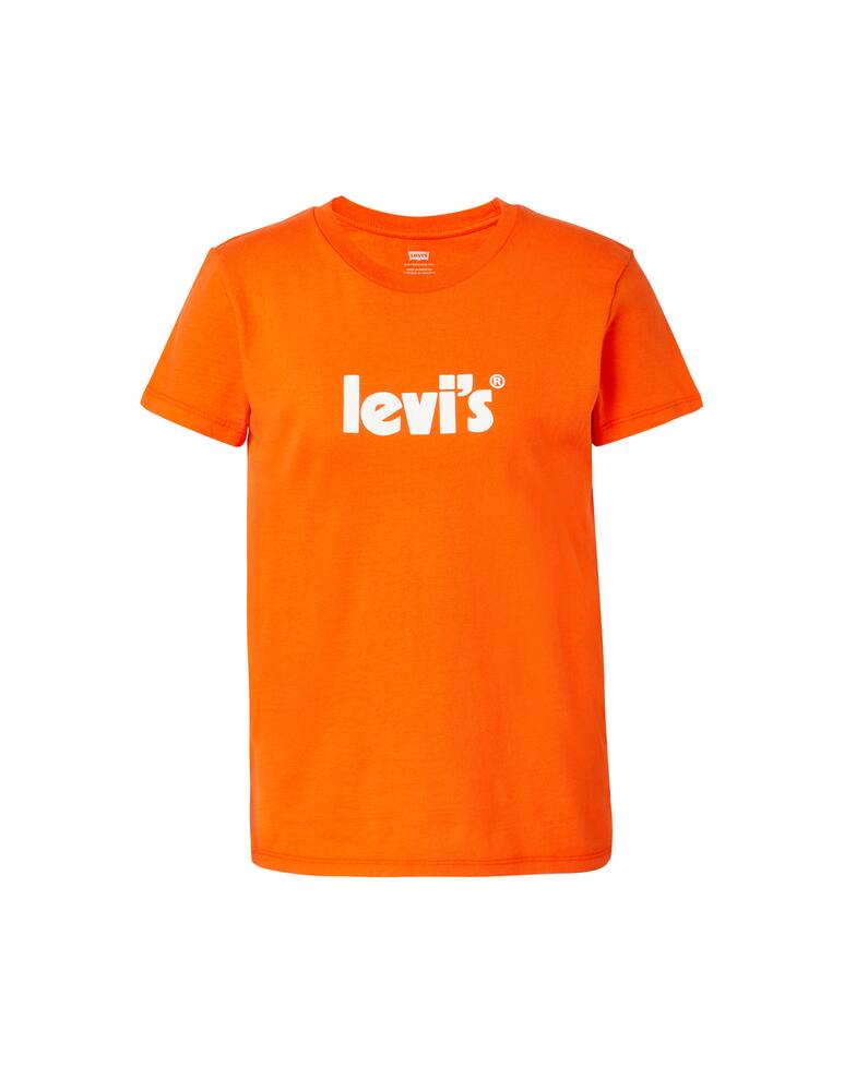 rinascente Levi's Short sleeved poster logo t-shirt - orange