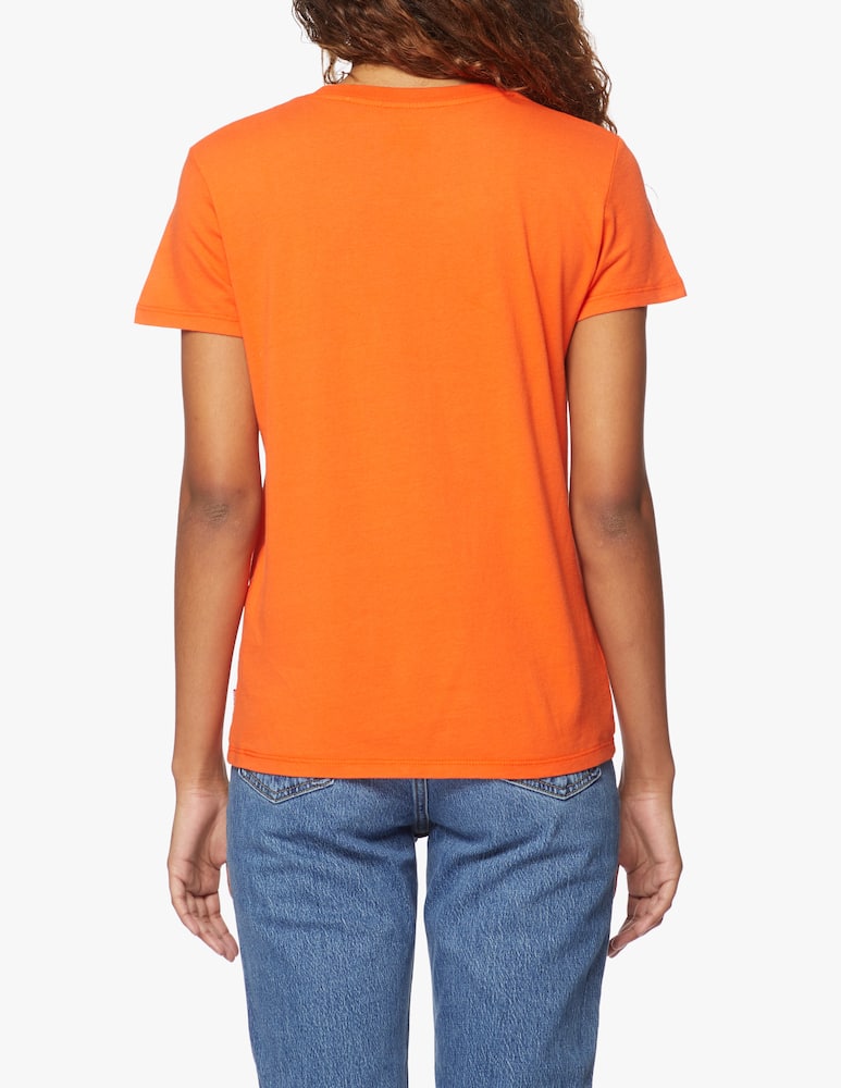 rinascente Levi's Short sleeved poster logo t-shirt - orange