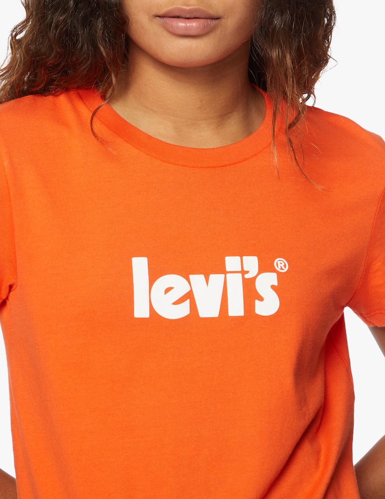 rinascente Levi's Short sleeved poster logo t-shirt - orange