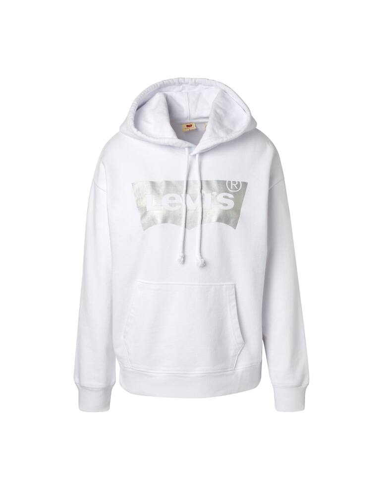 rinascente Levi's Hoodie batwing - white