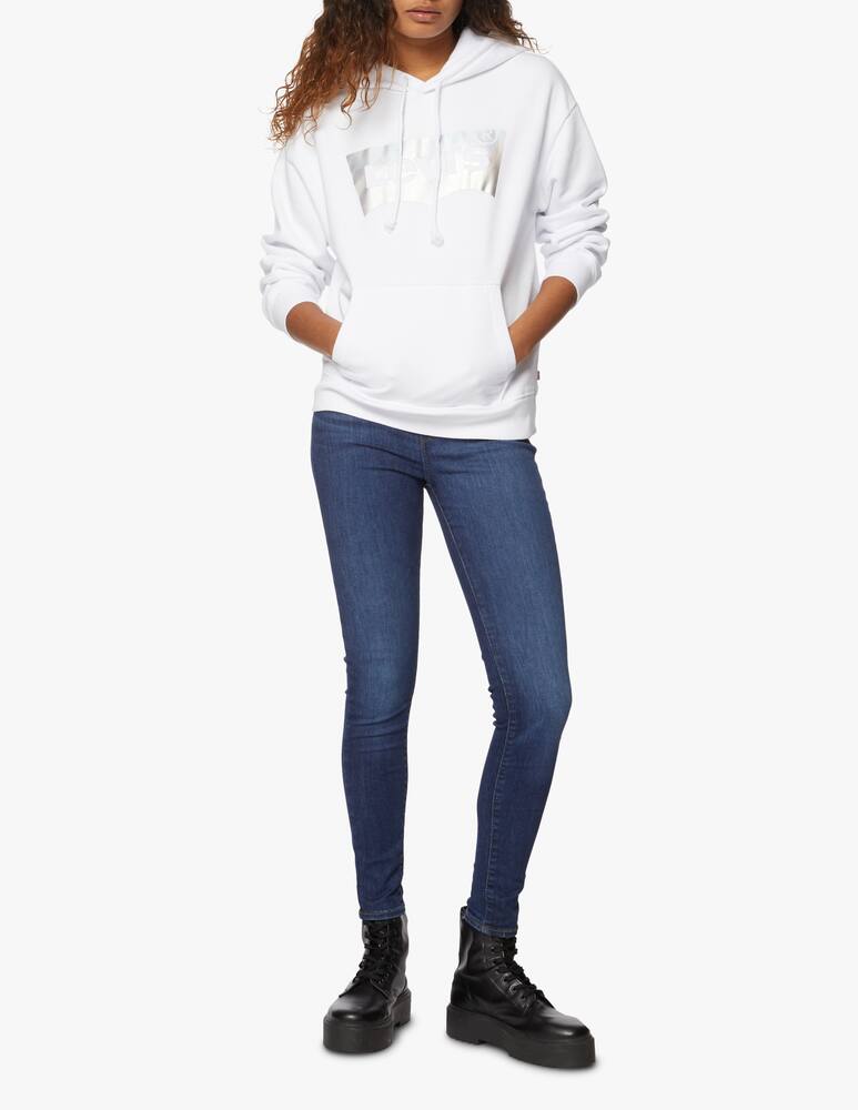 rinascente Levi's Hoodie batwing - white
