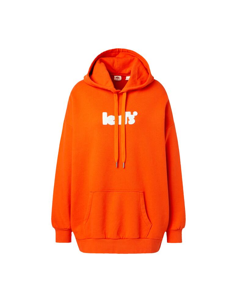 rinascente Levi's Hoodie over poster logo - orange