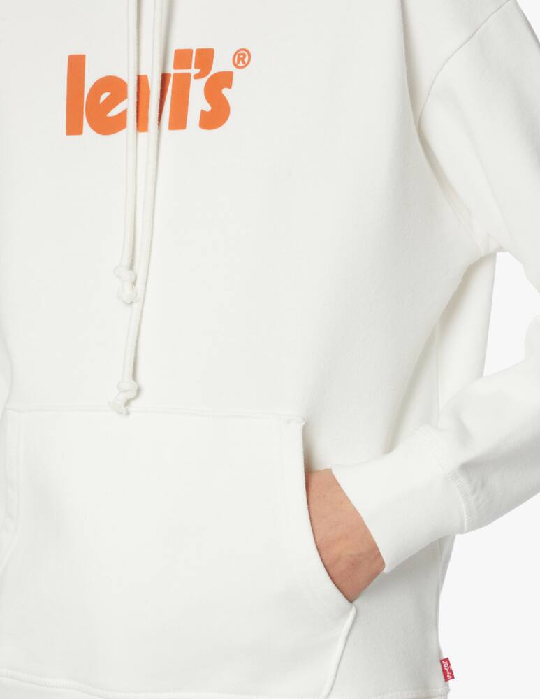 rinascente Levi's Cotton hoodie - white