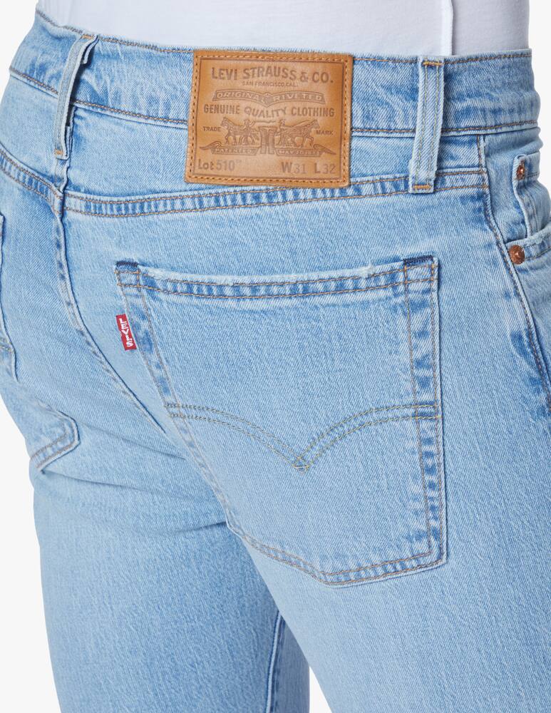 Levi's Jeans 510 skinny fit sq light - azzurro - immagine 4 Levi's Jeans 510 skinny fit sq light - azzurro - immagine 4