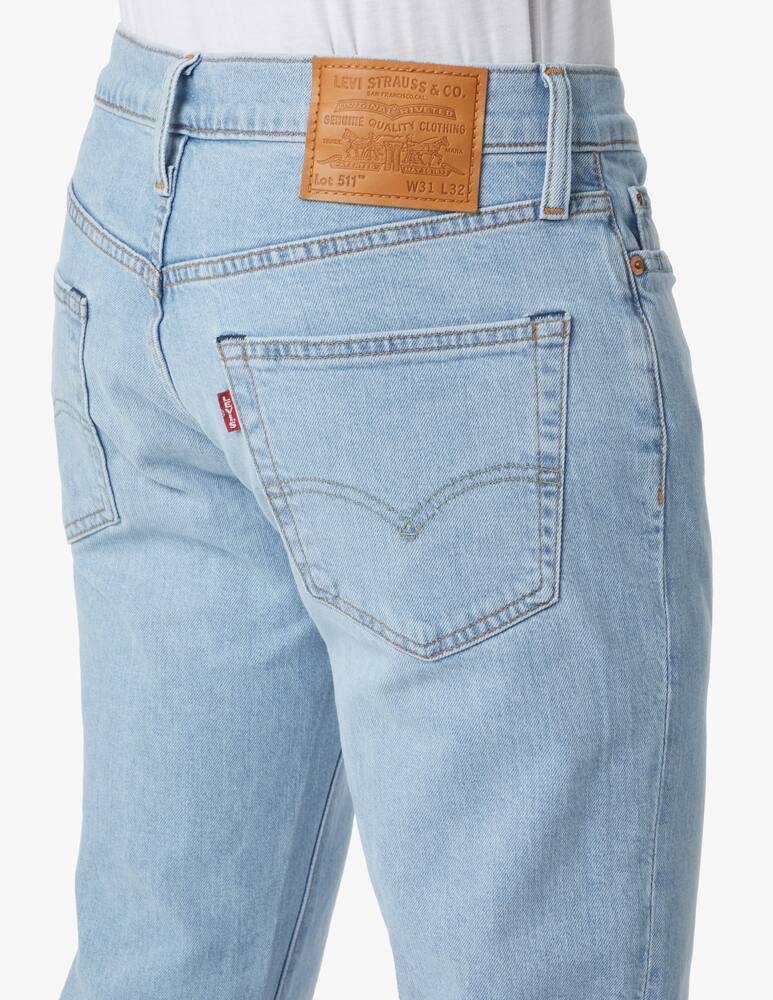 rinascente Levi's Jeans denim 511 slim fit lucky - azzurro