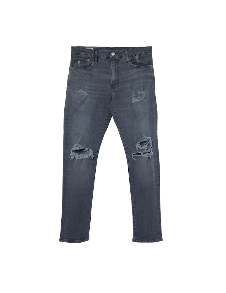 rinascente Levi's D512 ripped washed richmond denim - black