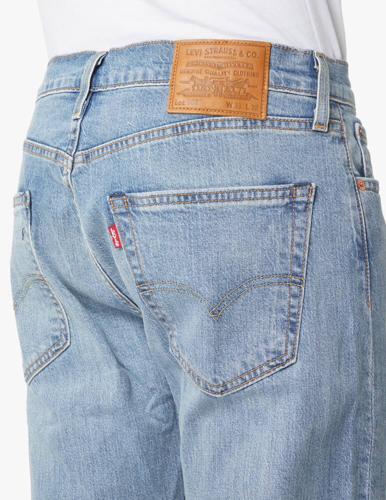 rinascente Levi's Jeans denim 502 tapered fit wasy - light blue