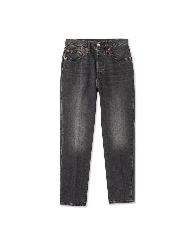 rinascente Levi's 501 High rise straight leg cropped jeans - black