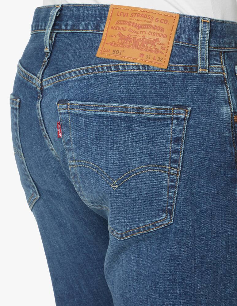 rinascente Levi's Jeans denim 501 straight fit - blue