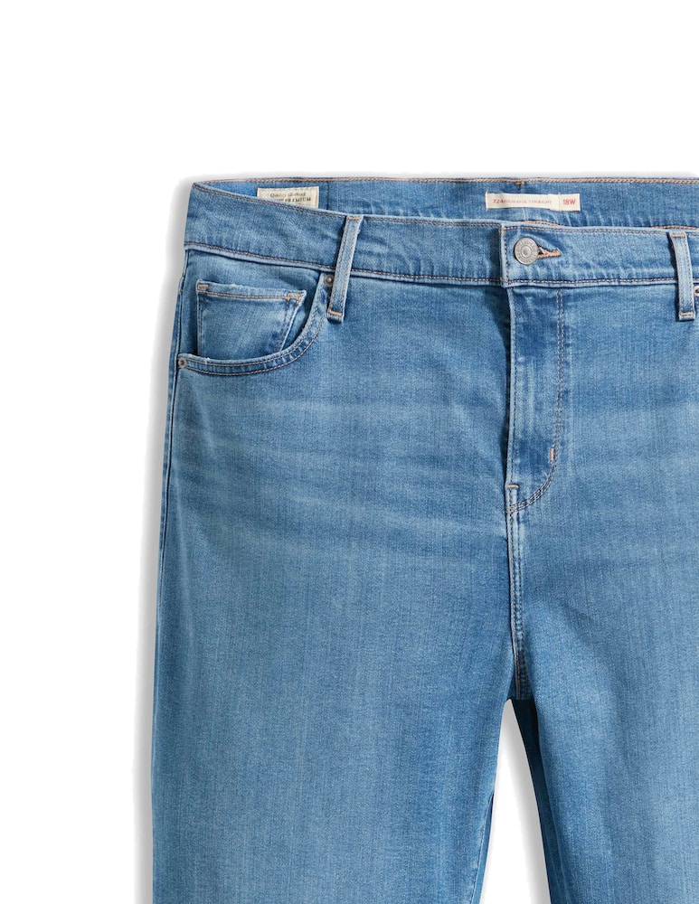 rinascente Levi's Plus 724 high rise straight jeans - blue