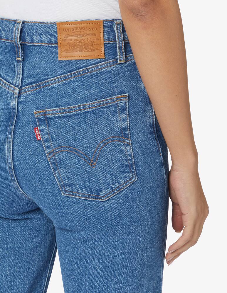 rinascente Levi's Jeans ribcage skinny crop a vita alta - blu