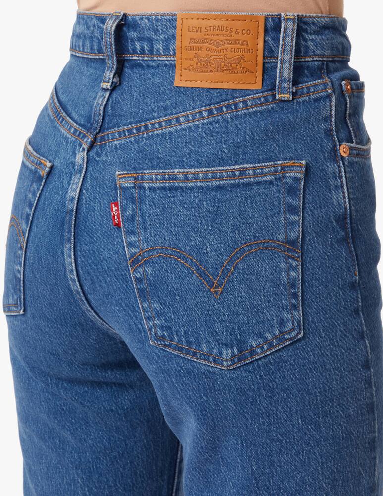 rinascente Levi's Jeans ribcage skinny crop a vita alta - blu