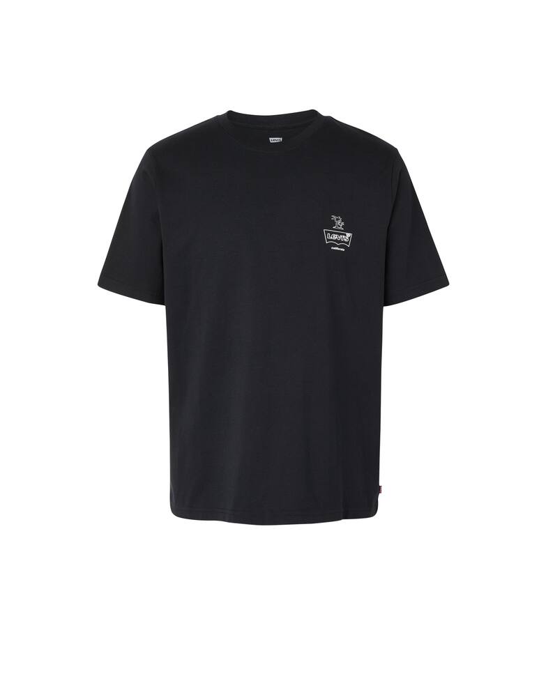 rinascente Levi's T-shirt palms back print - black