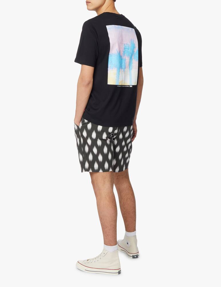 rinascente Levi's T-shirt palms back print - black