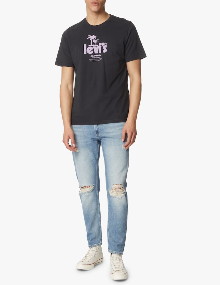 rinascente Levi's T-shirt palms logo - black