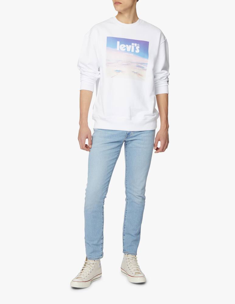 rinascente Levi's Sweatshirt beach print - white