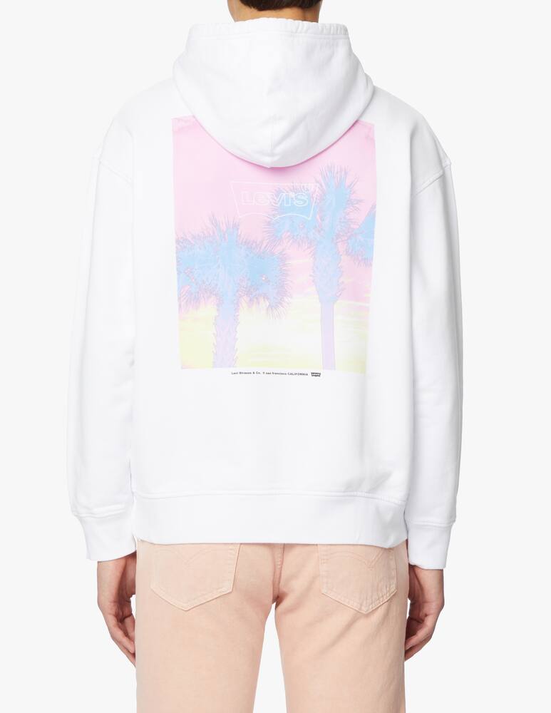 rinascente Levi's Hoodie palms print back - multi