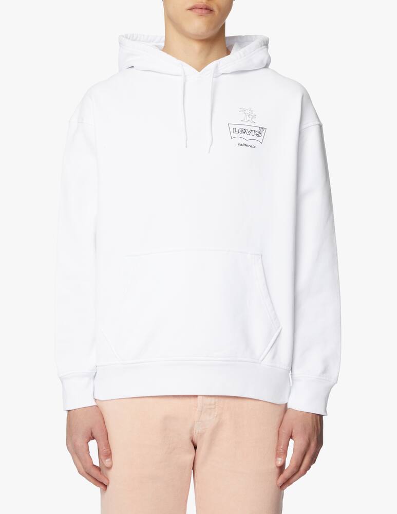 rinascente Levi's Hoodie palms print back - multi