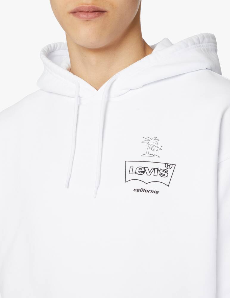 rinascente Levi's Hoodie palms print back - multi