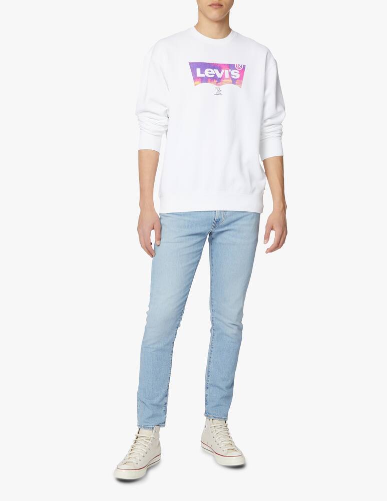 rinascente Levi's Sweatshirt batwing multi print - white