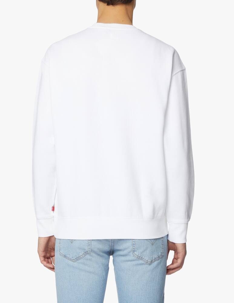 rinascente Levi's Sweatshirt batwing multi print - white