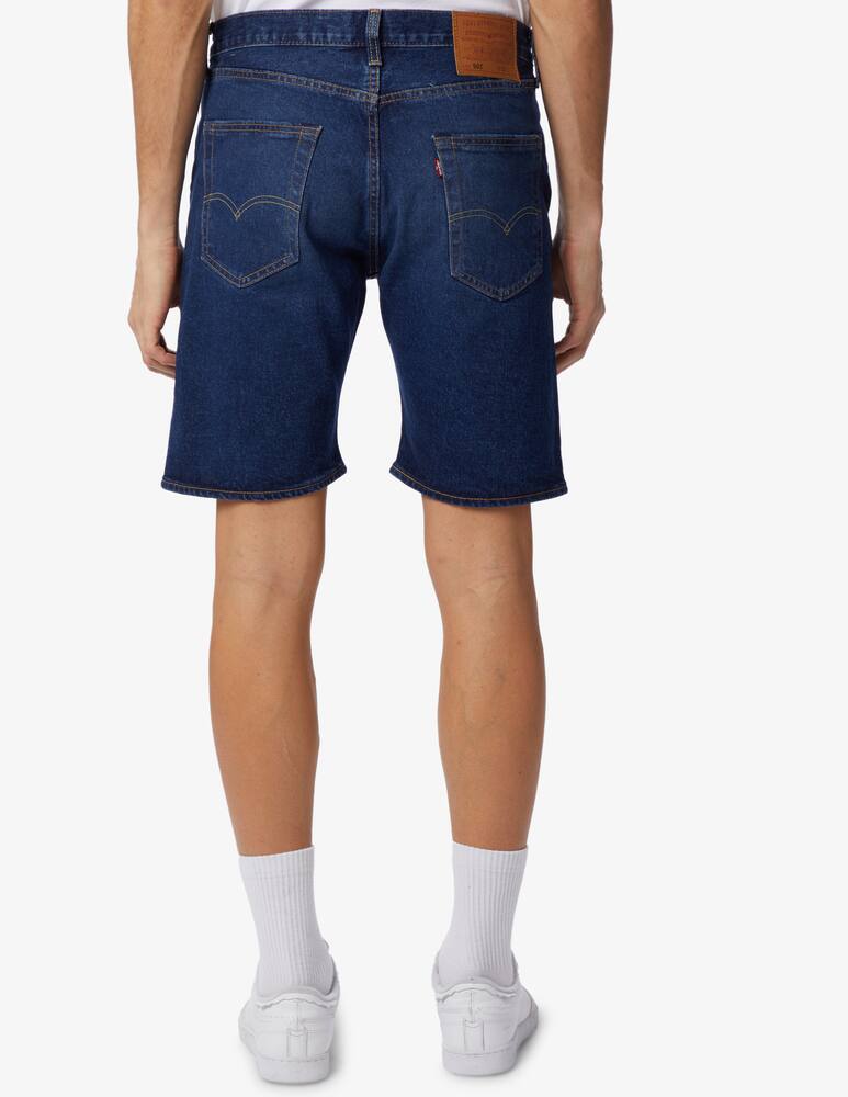 rinascente Levi's 501 hemmed short dark indigo denim 