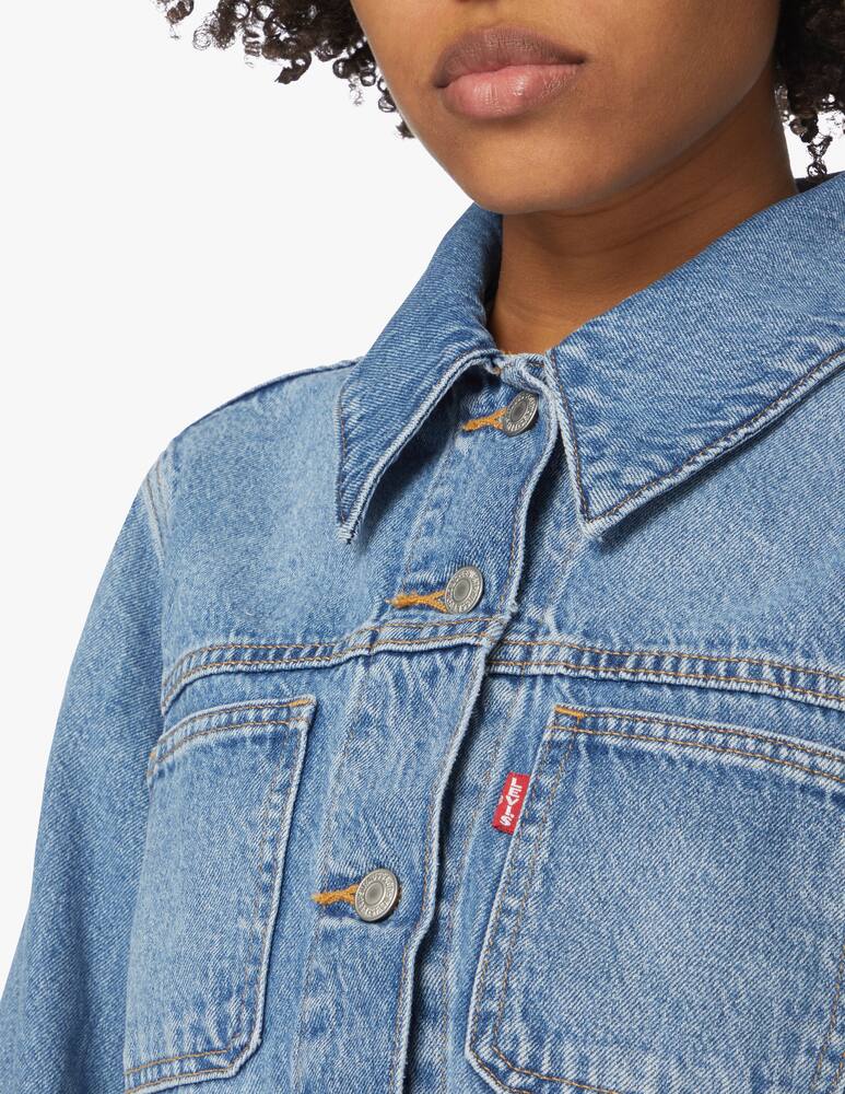 rinascente Levi's Giacca di jeans trucker manica sbuffo over - blu