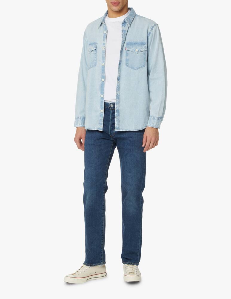 rinascente Levi's Camicia manica lunga in denim - azzurro