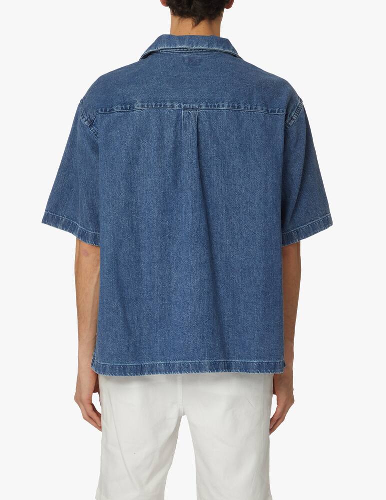 rinascente Levi's Camicia manica corta chambray da bowling - blu