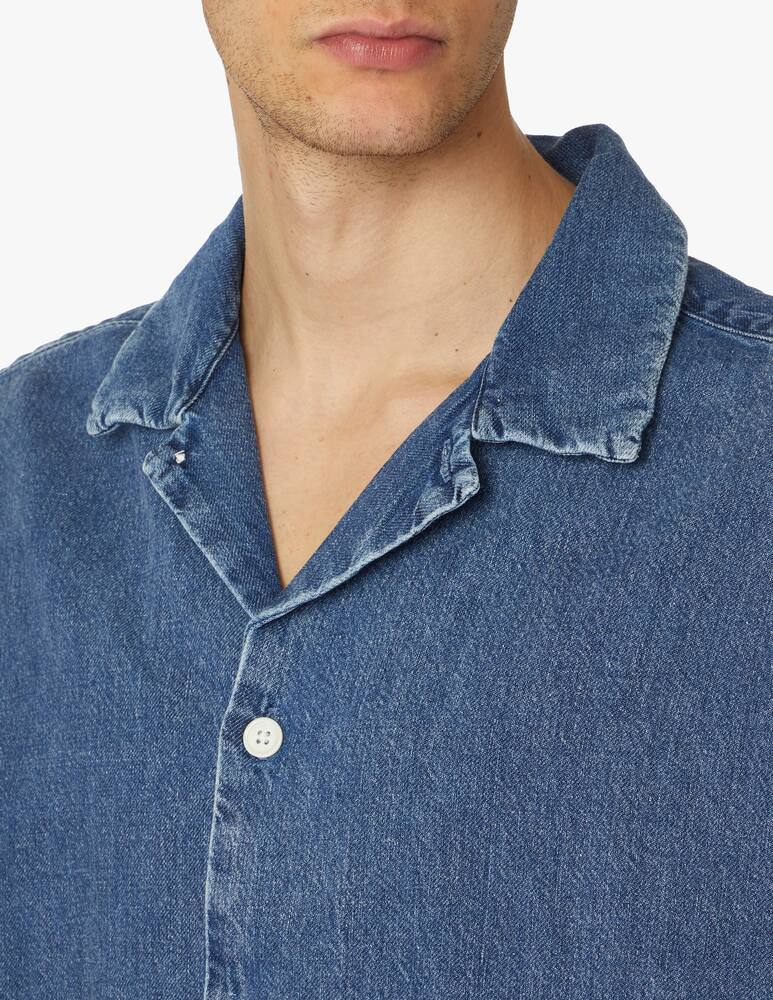 rinascente Levi's Camicia manica corta chambray da bowling - blu
