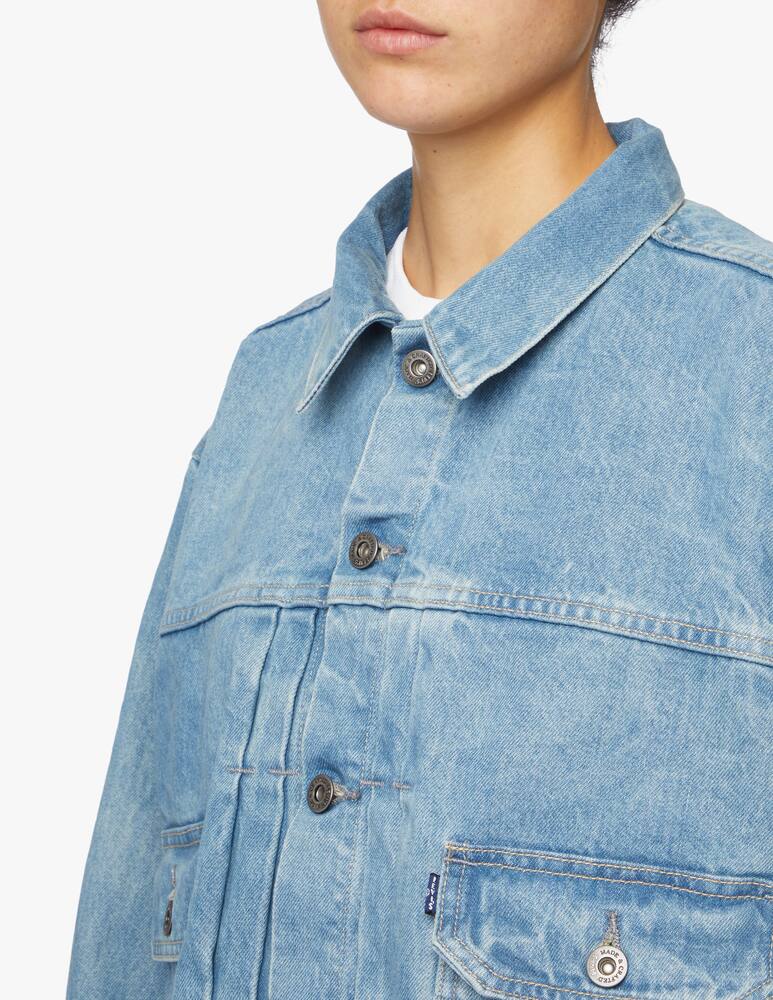 rinascente Levi's Made & Crafted Trucker oversized denim jacket - light blue