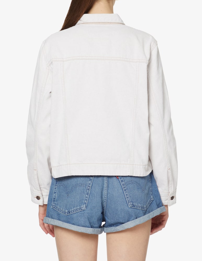 rinascente Levi's Made & Crafted Trucker Denim jacket with zip - white
