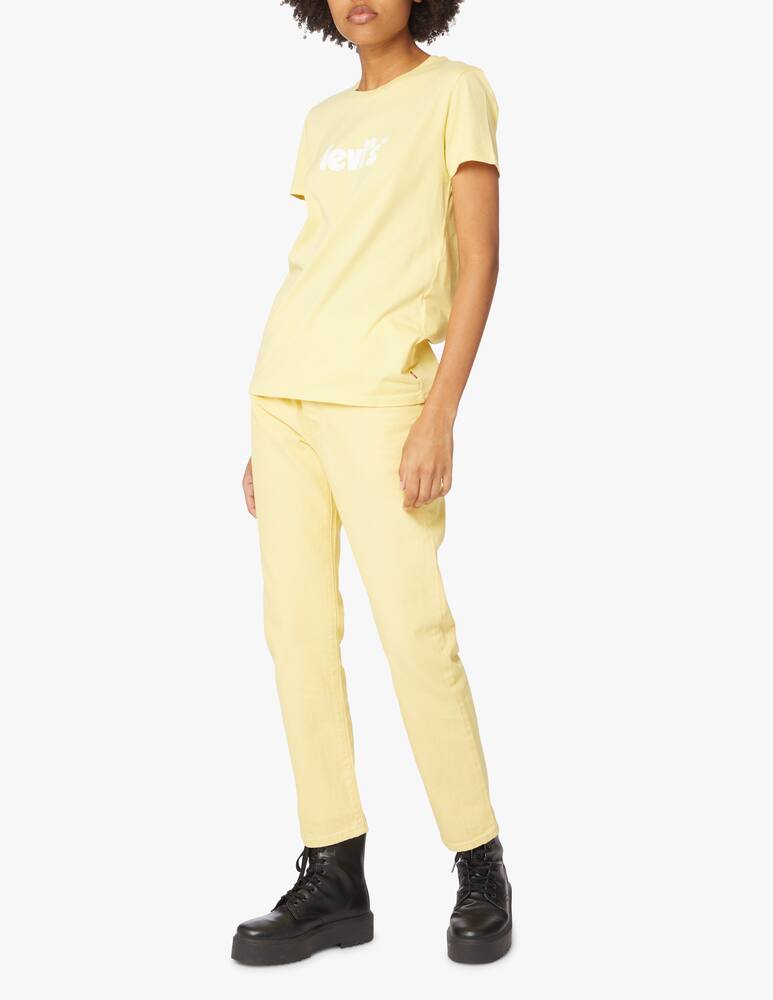 rinascente Levi's T-shirt poster logo - giallo