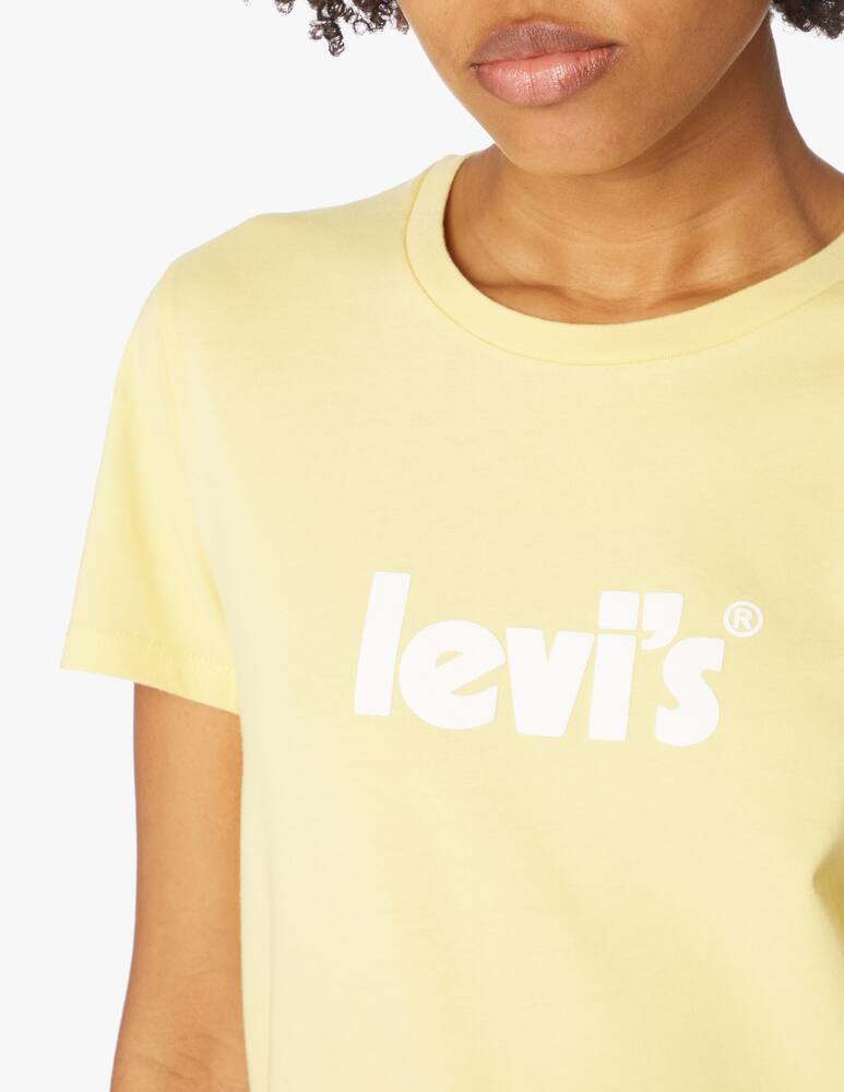 rinascente Levi's T-shirt poster logo - giallo