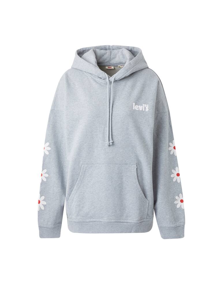 rinascente Levi's Felpa in cotone con margherite - grigio